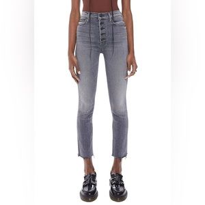 NWT MOTHER JEANS The Pixie Dazzler Ankle Fray Diggin Up Dirt Style 1726-965 sz23